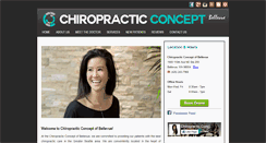 Desktop Screenshot of chiroconcept.com